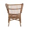 Baxton Studio Lamaria Modern Bohmenian Natural Brown Antique Rattan Armchair 219-12715-ZORO - alternate 9